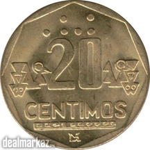 20 centimos Peru Coin