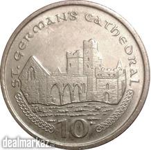 10 Pence Isle of Man Coin