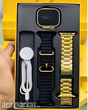 HK-09 Smart Watch Ultra Golden Edition- 1 Pcs