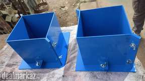 Concrete Cube Moulds (Made of Steel Sheet) 6 x 6 x 6 Inch