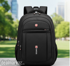 Laptop Backpack, Travel, Work, Commuter Bag, USB Port, Men