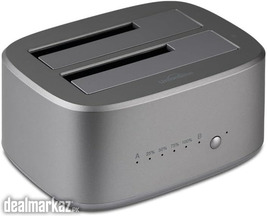 UnionSine Dual Bay HDD Docking Station with Offline Clone, USB 3.0 Sup