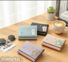 Lightweight Women’s Wallet, Multi Card Trifold Bag