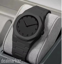 Matte Black Arabic Numeral Watch for Men – Stylish Luxury Wristwatch