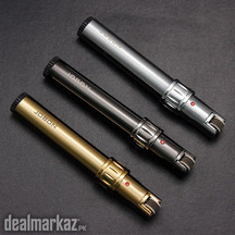 JOBON Round Slim Jet Flame Lighter – Flint Stone Windproof Butane Meta