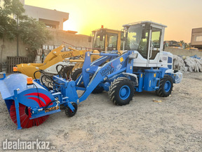 Wheel Loader with Sweeper by Lucky Engineering Karachi