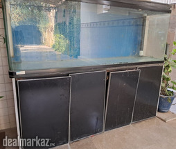 Large Aquarium With Cabinet Stand – Excellent for Home or Office