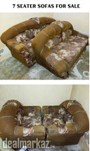 7 Seater Brown Sofas For Sale