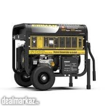 Genset Brand Firman Model 8500 SPG, Battery, Engine oil and gaskit