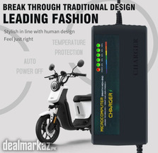 72V 4A Electric Bike Charger 88.8V Lead Acid Battery with Percentage S