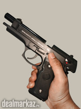 01 - Pietro Beretta 9mm Airsoft Gun Made in Italy - M92 Black | Toy