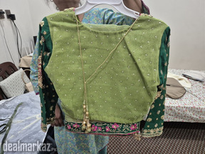 New, Customised green bridal Lehanga for mehndi