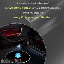 Car customize logo light