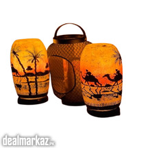 Shed lamp 12 (Camel Skin)