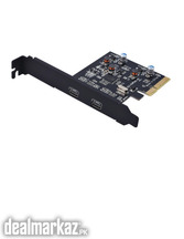 PCI-E 4X PCI Express to USB 3.1 USB-C Dual Type C 2 Port Expansion Car