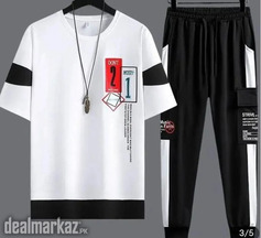 2 Pcs Men's Micro Interlock Graphic Sublimation Track Suit
