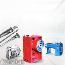 Screw & Barrel Extruder – Conical Twin 92/188 for PVC & WPC