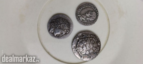 SET OF (3) INDO GREEK OLD DYNASTY COINS, OLD AND RARE COINS