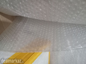 Bubble wrap for safety packaging