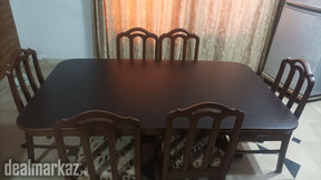 Dinner Table six seat - wooden