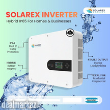 6Kw IP65 Hybrid Solar Inverter | 5 Year Warranty | Solarex Energ