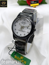 ROLEX BLACK GENTS WATCH