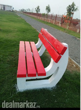 Concrete Outdoor Bench / Garden Cement Bench