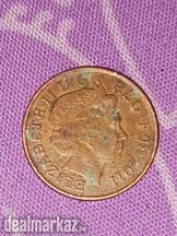 One penny Elizabeth coin 2011