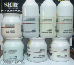 SKIR DRY SKIN FACIAL JAR SET 200/500 GM