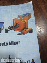 Concrete mixer one bag