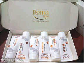 ROMA GOLD WHITENING GOLD TUBE SET BOX