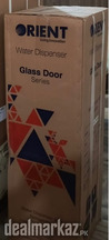 Orient Glass door series Water dispenser with refrigerator.