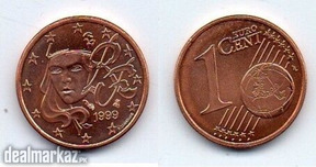 1 Euro Cent 1999 In very good condition