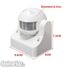 PIR Infrared Motion Sensor Detector 180° 220-240V AC