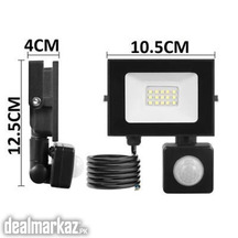 10W LED PIR Sensor Floodlight Outdoor Security Garden Housing Sensor L