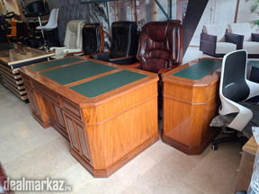 Executive Wooden Office Table L Shape Rajput Office furniture