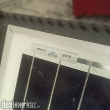 Solar panel with stand