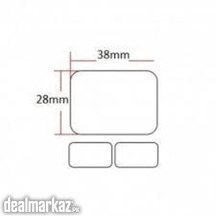 Barcode White Label 38x28mm TTL White label