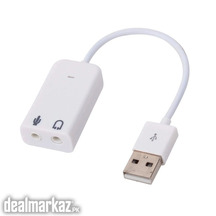 External USB 2.0 Stereo Jack Audio Sound Card - USB sound card 7.1
