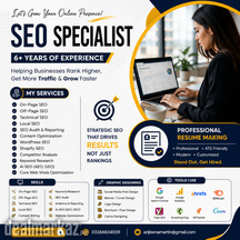 SEO Specialist | Professional Resume Maker | Graphic Designer