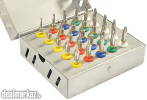 DENTAL IMPLANT CONICAL DRILL KIT 25 PCS WITH STOPPER