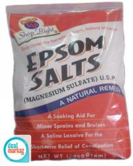Magnesium Sulphate Epsom Salt Available