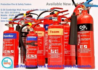 Fire Extinguishers all Type Protection Fire and Safety Traders