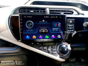 V7 Toyota Aqua Android Navigation DVD Player LCD Screen GPS Multimedia