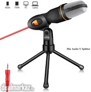 TONOR 3.5mm Audio Jack Condenser Sound Microphone Podcast Studio UK