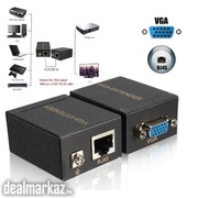 VGA Extender 60m VGA Signal Video Booster Transmitter and Receiver UK