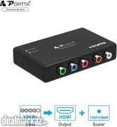 YPbPr Component RGB + R/L to HDMI Converter support LPCM ORIGINAL UK