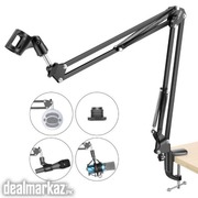 360 Adjustable Microphone Stand Broadcast Studio Mic Suspension Boom