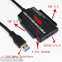 SATA or IDE 2.5 3.5 hard drive to USB 3.0/2.0 external UK