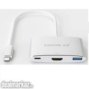 SAMZHE USB C Multiport Adapter,SAMZHE USB3.1 Type C to HDMI 4Kx2K UHD